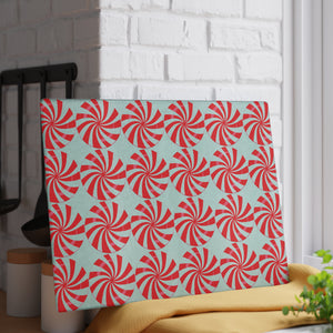 Candy Cane Peppermints Christmas Cutting Board