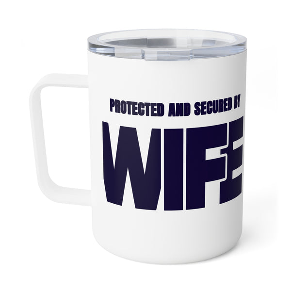 Wife Security Funny Husband Gift Travel Mug 10oz