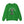 Bright green sweatshirt with a graphic of a cat tangled in Christmas lights and text the says 'I Regret Nothing'.