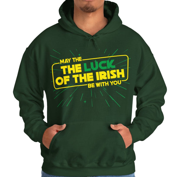 Luck of the Irish Star Wars Parody Hooded Sweatshirt
