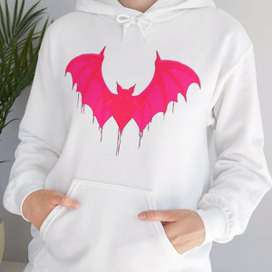 Pink Bat Sweatshirt Hoodie