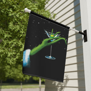 Grinch Christmas Flag Outdoor Garden Flag Weatherproof