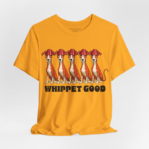 Whippet Good Devo 80's Music Funny T-Shirt