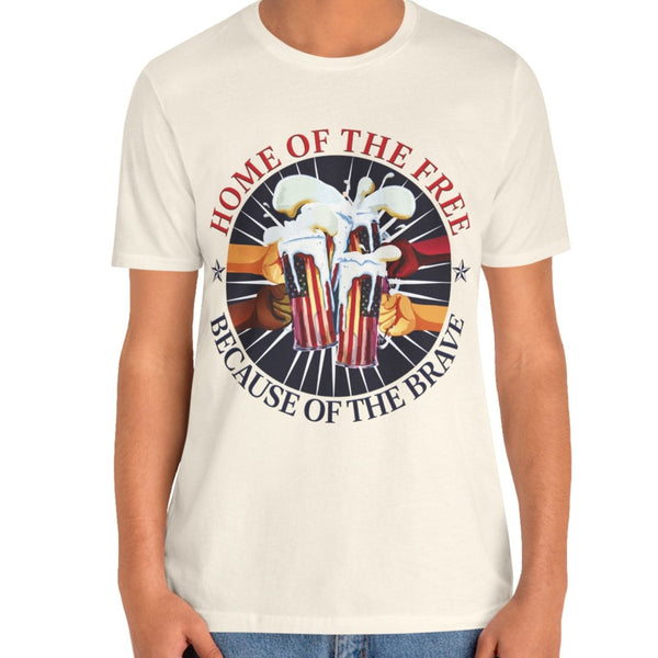America Home of the Free July 4th Party T-Shirt