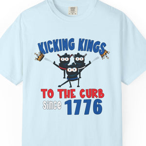 July 4th Kicking Kings Funny T-Shirt Comfort Colors®