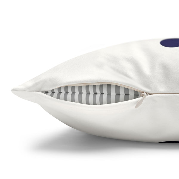 Patriotic Polka Dots American Chic Soft Throw Pillow Cover