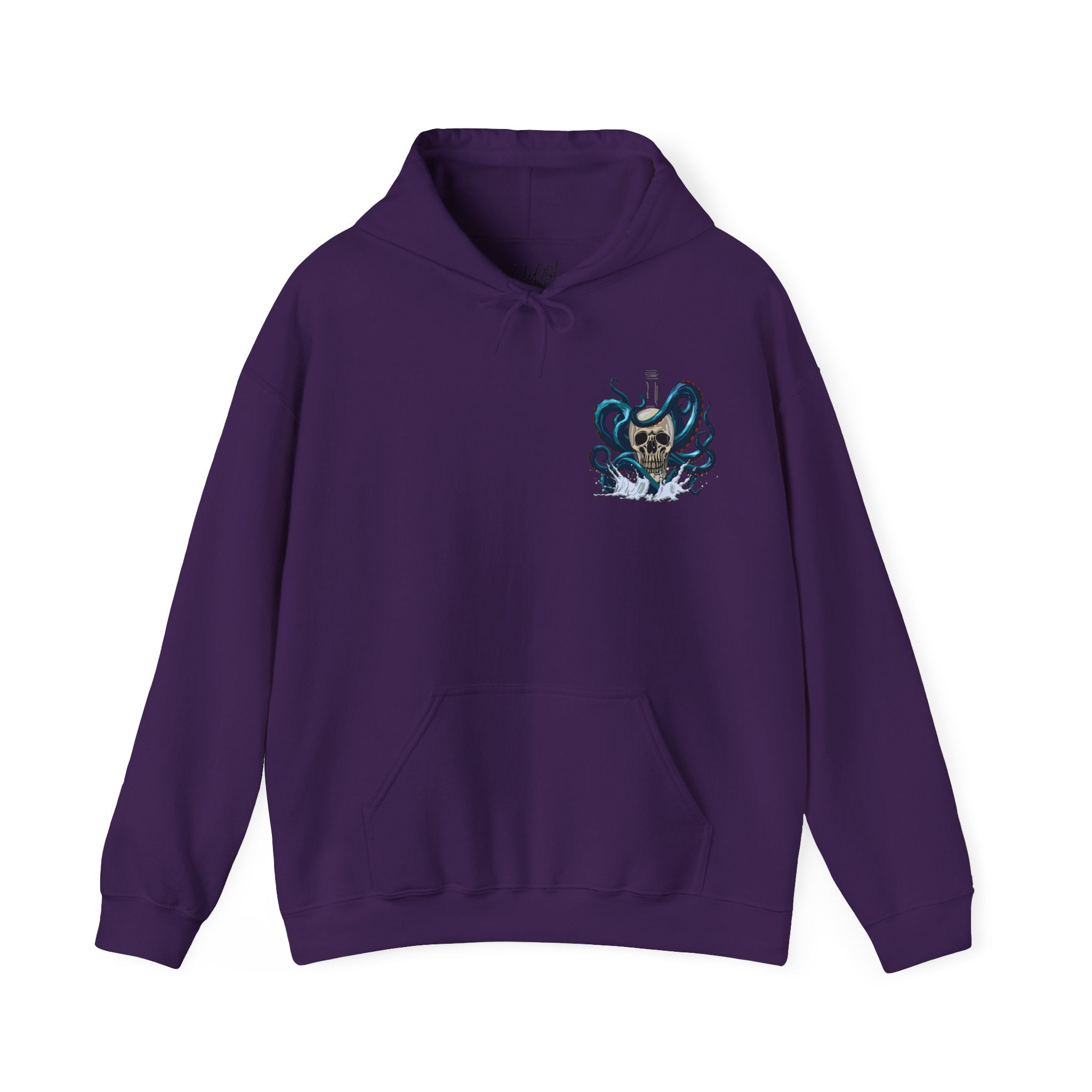 Pirate Sayings Skull Dine as Legends Men's Hoodie