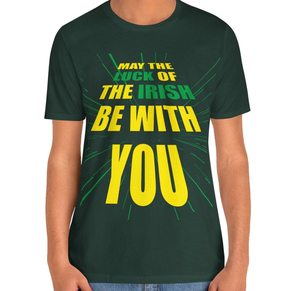 The Luck of the Irish Sci-Fi Funny St. Patrick's T-Shirt