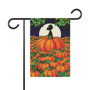 The Great Pumpkin Peanuts Halloween Yard Flag