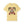 Yellow t-shirt with a festive design featuring Santa Claus and text on a white background
