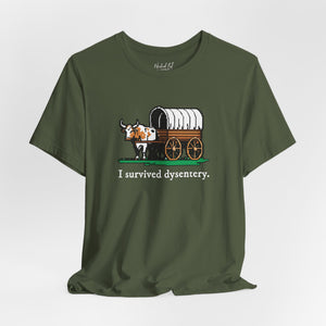 Oregon Trail Dysentery 80s Game Pop Culture T-Shirt
