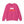 Pink sweatshirt with red and white embroidered text 'Omg, Santa!'