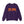 A purple crewneck sweatshirt featuring the phrase 'START JUMPING' printed across the chest in a stylized orange font resembling the Metallica logo, shown on a plain white background.