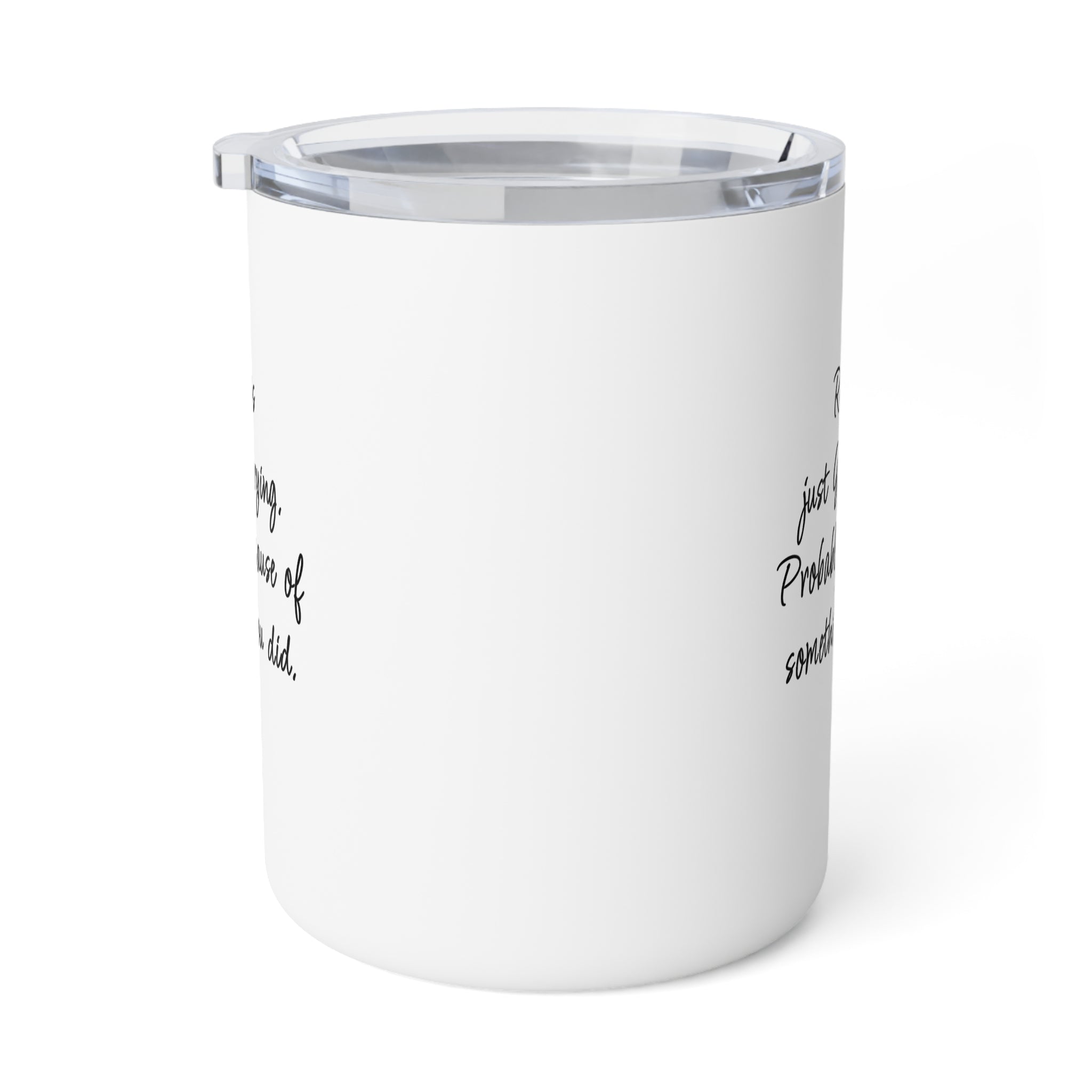Rain is God Crying Sarcastic Funny Travel Mug 10oz