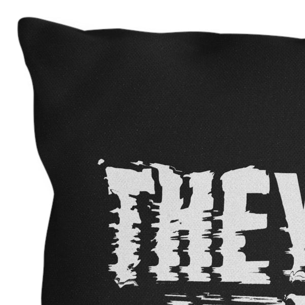 They're Here Poltergeist Indoor Outdoor Pillow