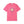 A pink short-sleeve crewneck t-shirt featuring a graphic of a frying pan with a fried egg inside and the text 'THIS IS NOT AN EGG' arched above it, displayed on a clean white background.