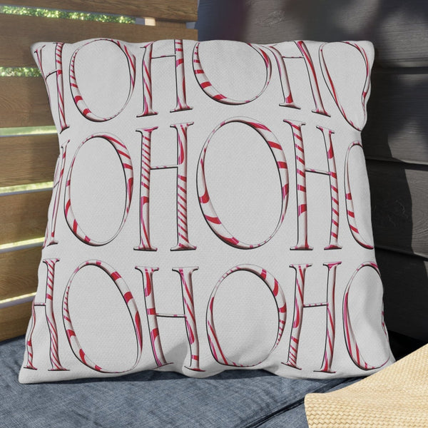 Reversible Holiday Pillow Outdoor Throw Pillow