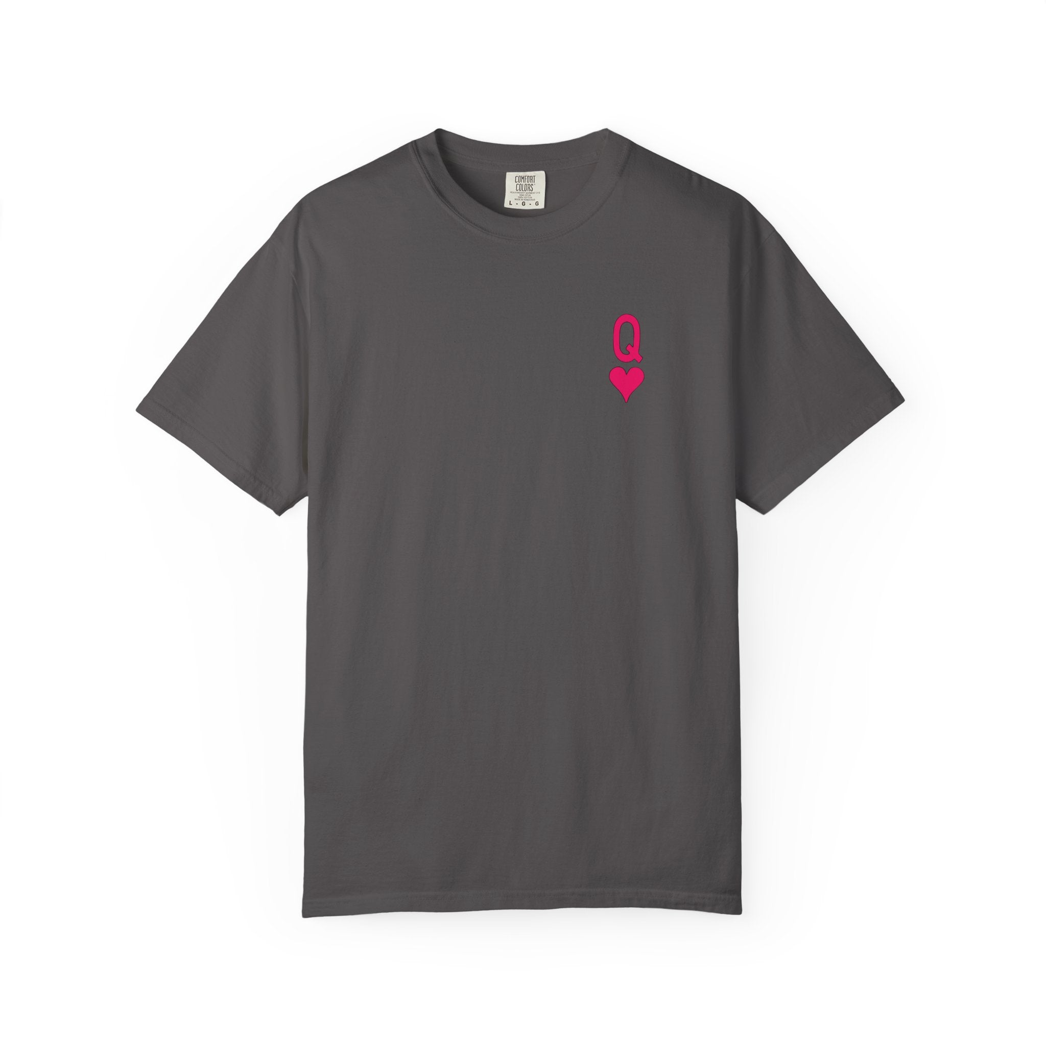 Comfort Colors® Retro Queen of Hearts Vintage Grunge T-Shirt