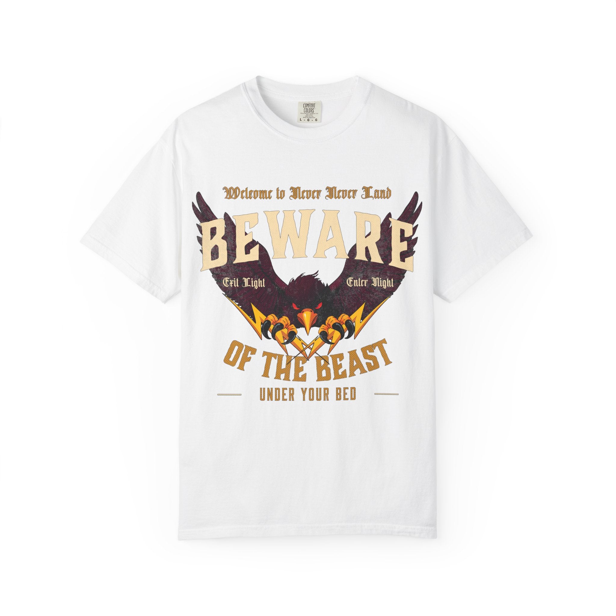Comfort Colors® Virginia Tech Football Vintage Grunge T-Shirt
