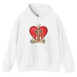 yoga skeleton sweatshirt hoodie