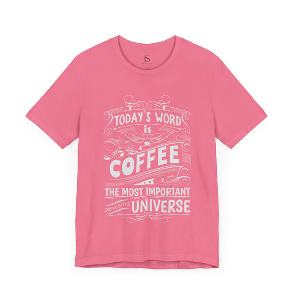 Coffee Typography T-Shirt