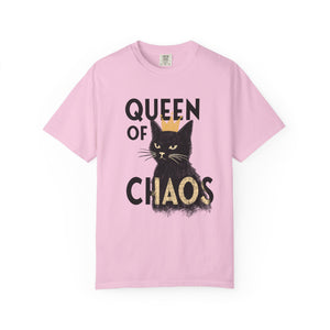 Queen of Chaos Black Cat Grunge Style Comfort Colors® T-Shirt