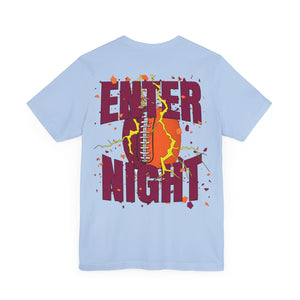 Virginia Tech Football Exit Light Lightning Strike T-Shirt