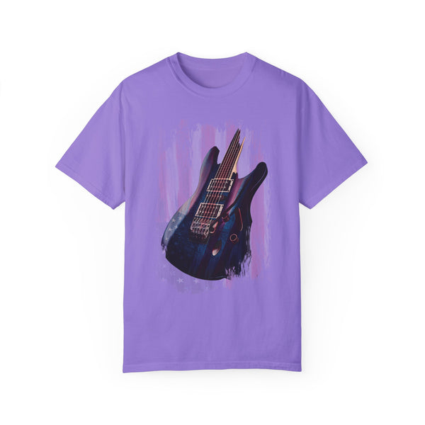 Comfort Colors© American Rock Guitar Patriotic USA T-Shirt
