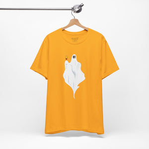 Champagne Ghost Cute Halloween T-Shirt