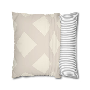 throw pillow with 'Ivory Reversible Cover' design