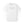 A white short-sleeve crewneck t-shirt with a small black printed quote on the chest reading 'Rain is just God crying, probably because of something you did.'.