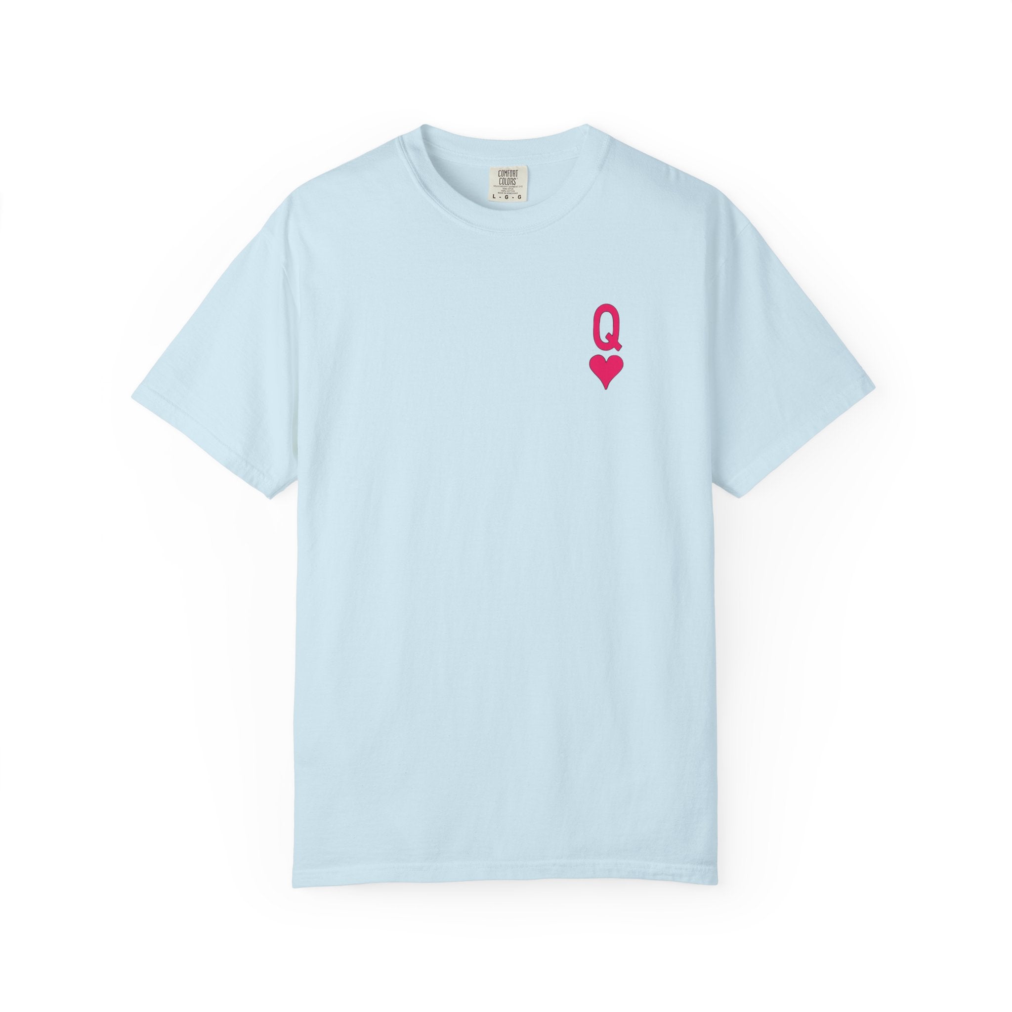Comfort Colors® Retro Queen of Hearts Vintage Grunge T-Shirt