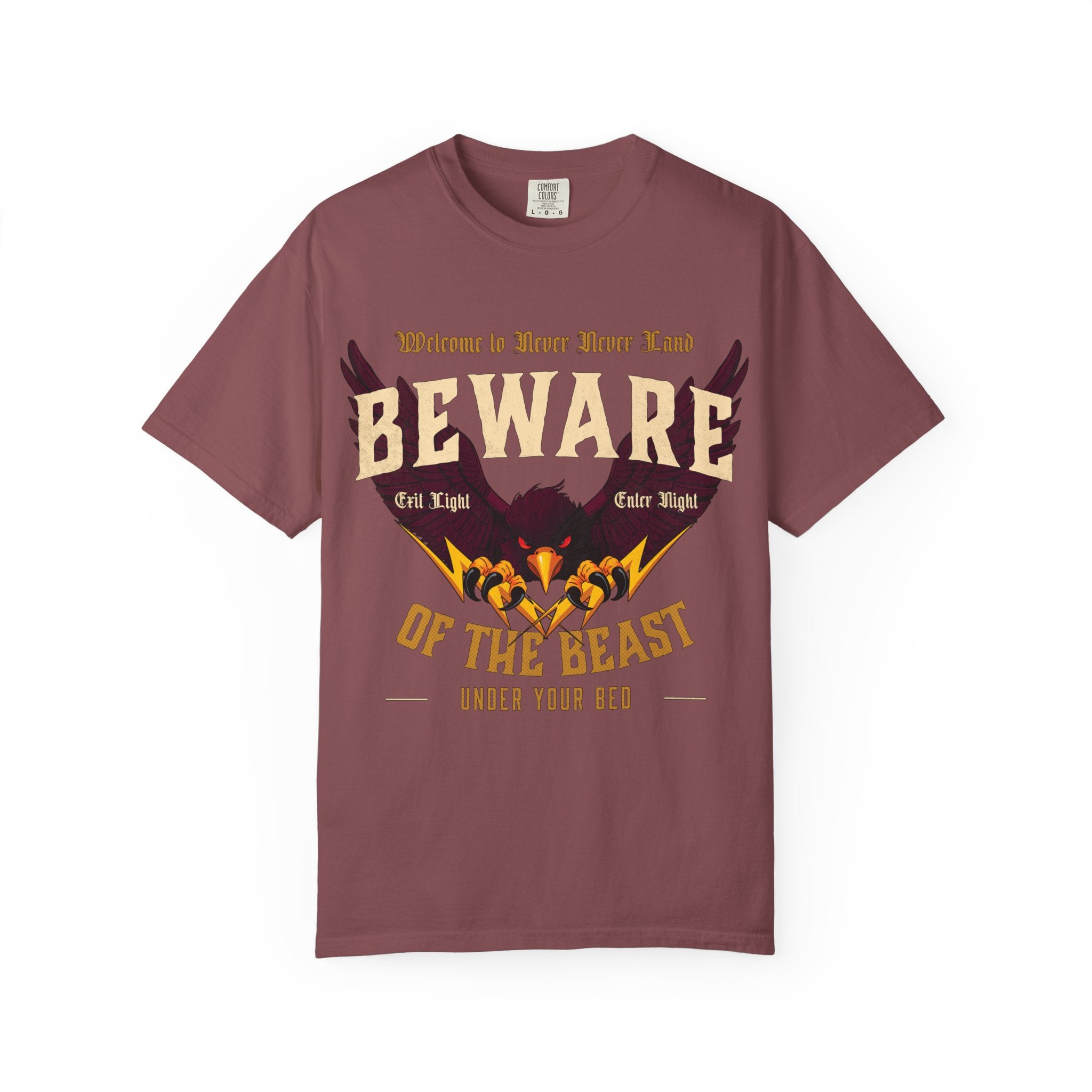 Comfort Colors® Virginia Tech Football Vintage Grunge T-Shirt