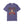 Purple t-shirt with a graphic design of a man in a Santa hat and text on a white background