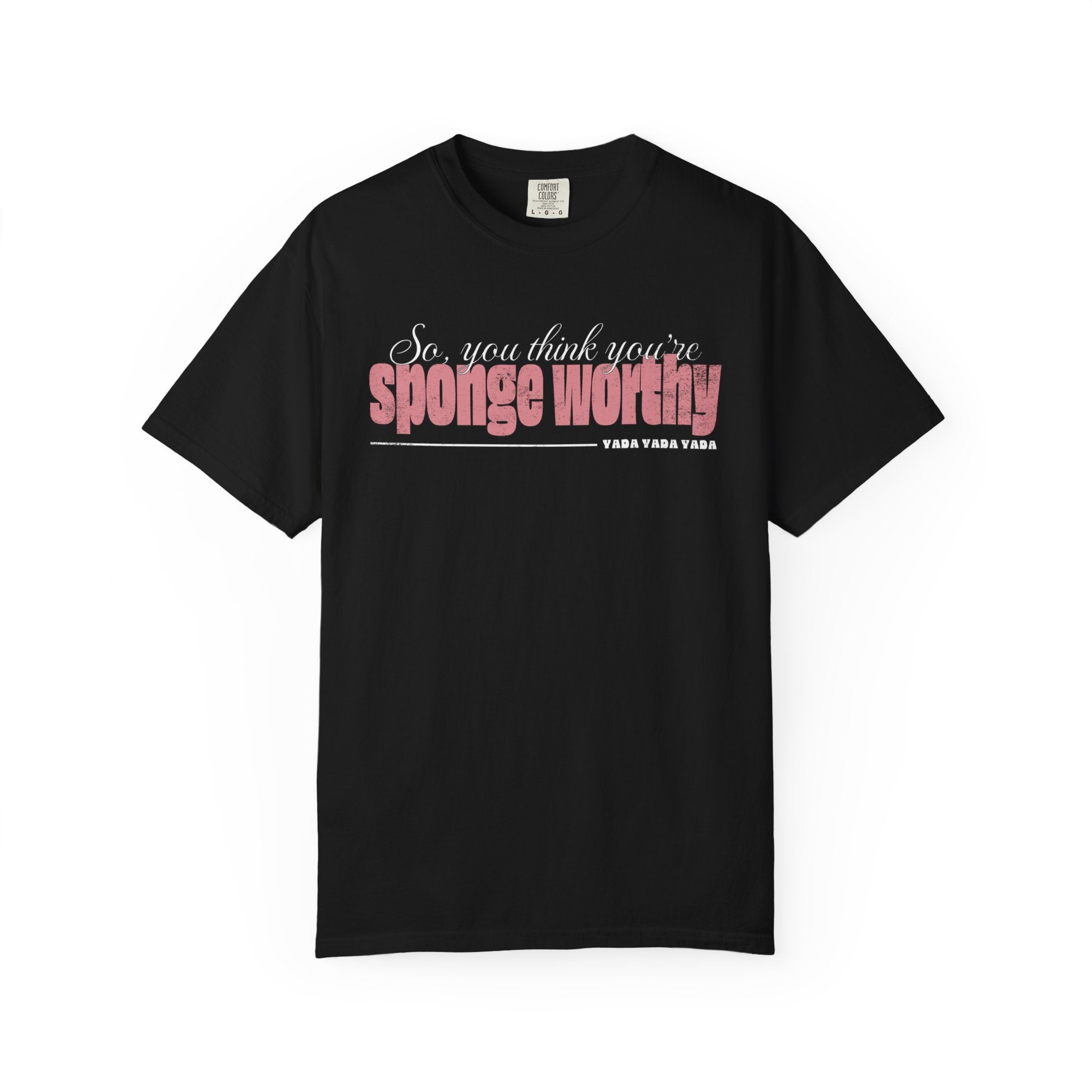 Comfort Colors® Sponge Worthy 90s Seinfeld Grunge T-Shirt
