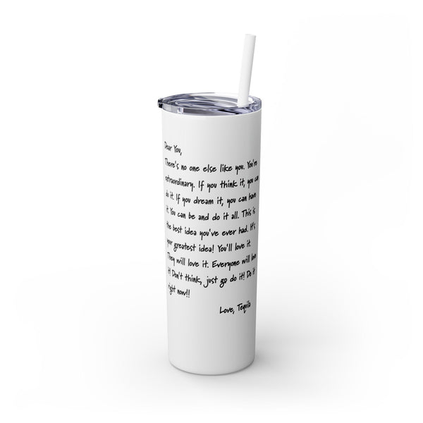 Love Letter Funny Sarcastic Drink Tumbler 20oz