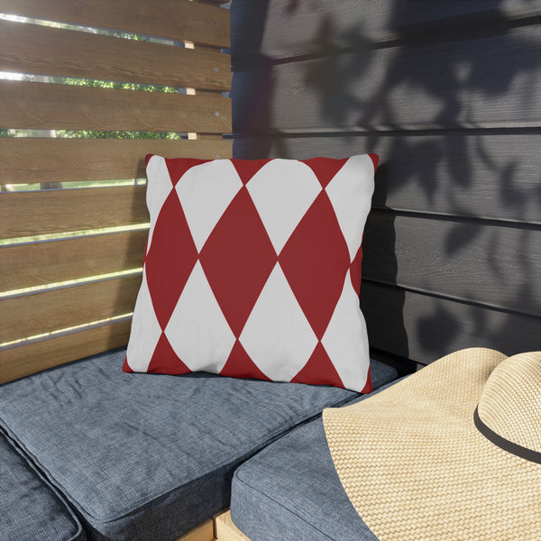 Red & White Diamond Outdoor