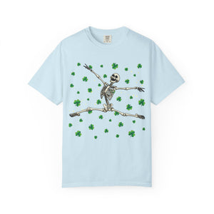 St. Patrick's Shamrock Skeleton Comfort Colors® T-Shirt