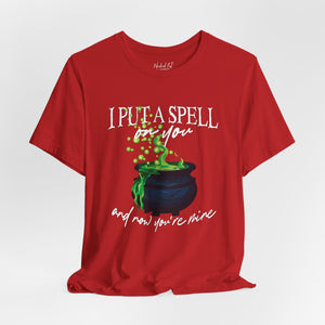 I Put a Spell on You Witches Halloween T-Shirt