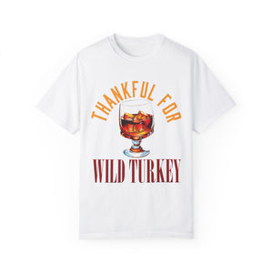Watermelon t-shirt with 'Wild Turkey Funny Holiday' design on a white background