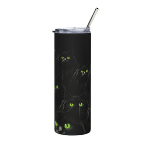 Cat Lovers Spooky Tumbler 20oz