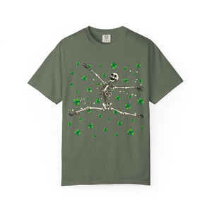 St. Patrick's Shamrock Skeleton Comfort Colors® T-Shirt