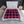 Pink & Black Diamond Checkered Throw