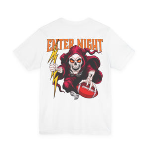Virginia Tech Football Exit Light Sandman Skeleton T-Shirt