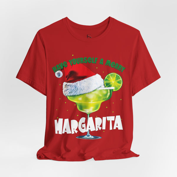 Merry Margarita Christmas Holiday T-Shirt