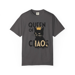 Queen of Chaos Black Cat Grunge Style Comfort Colors® T-Shirt