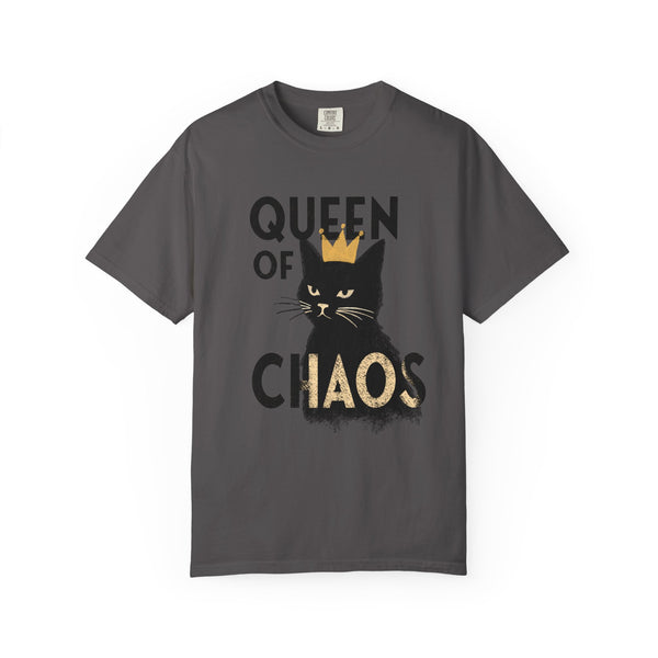 Queen of Chaos Black Cat Grunge Style Comfort Colors® T-Shirt