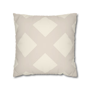 throw pillow with 'Ivory Reversible Cover' design