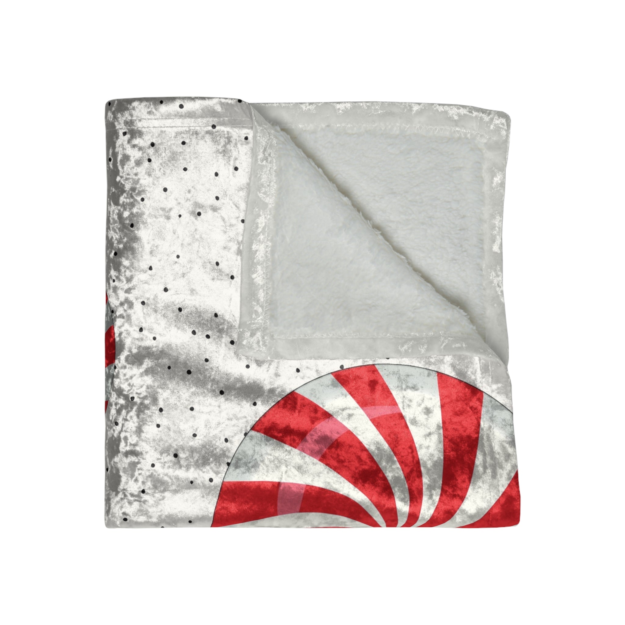 Peppermints Festive Christmas Throw