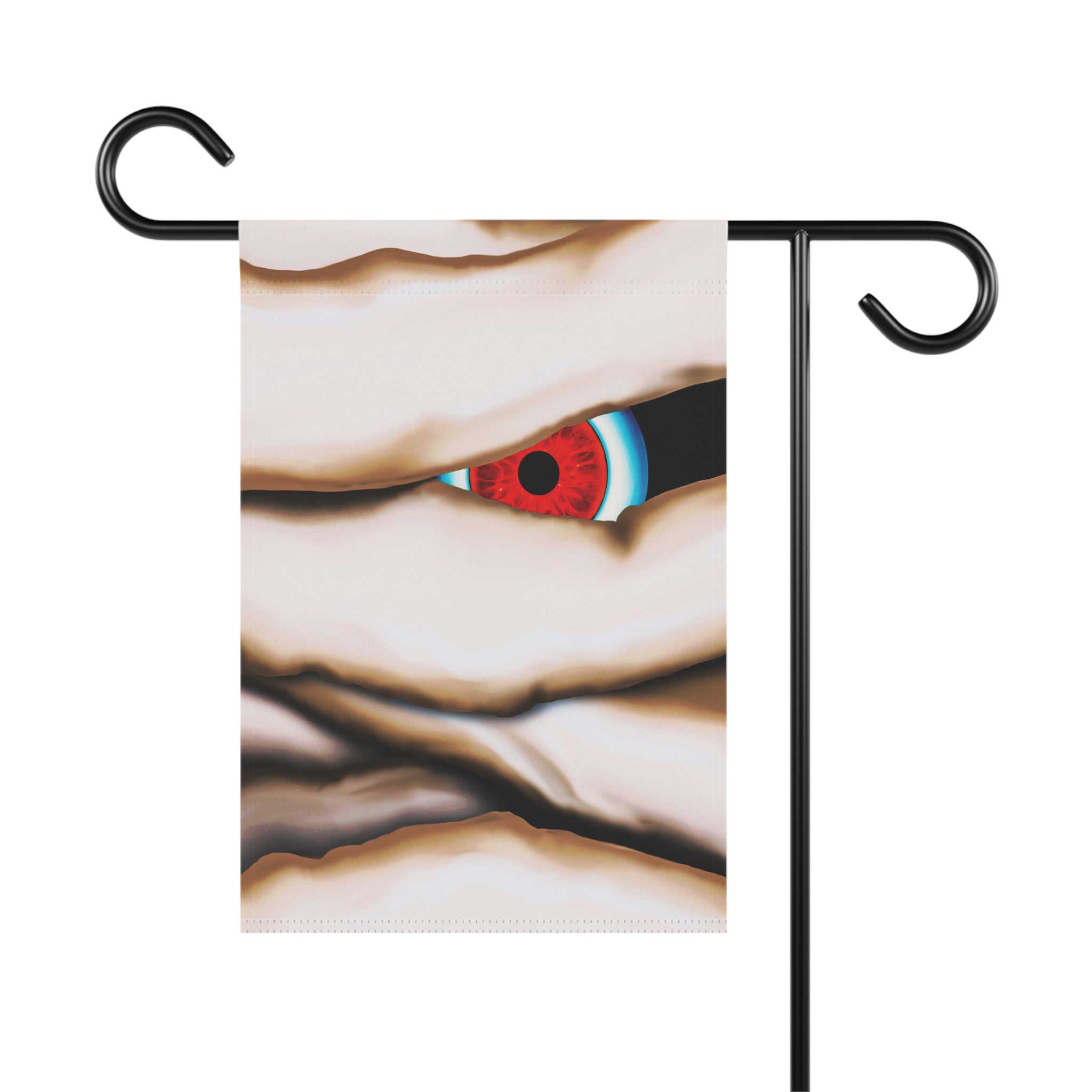 Mummy Eye Halloween Garden Flag